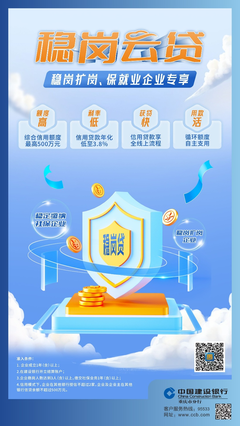 你稳岗扩岗 我金融助力 ---建行重庆市分行推出普惠专属创新产品"稳岗云贷"